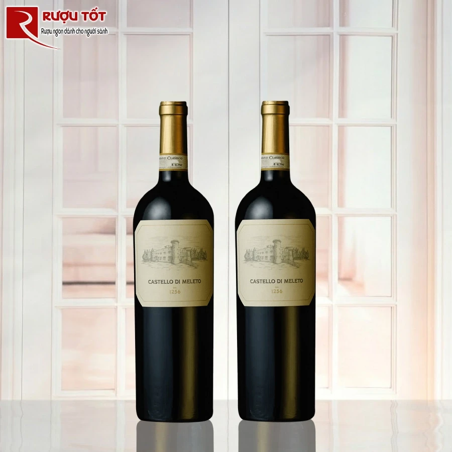 ruou castello di meleto gran selezione chianti classico