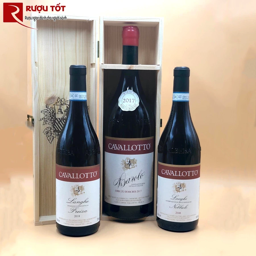 Rượu Cavallotto Langhe Freisa