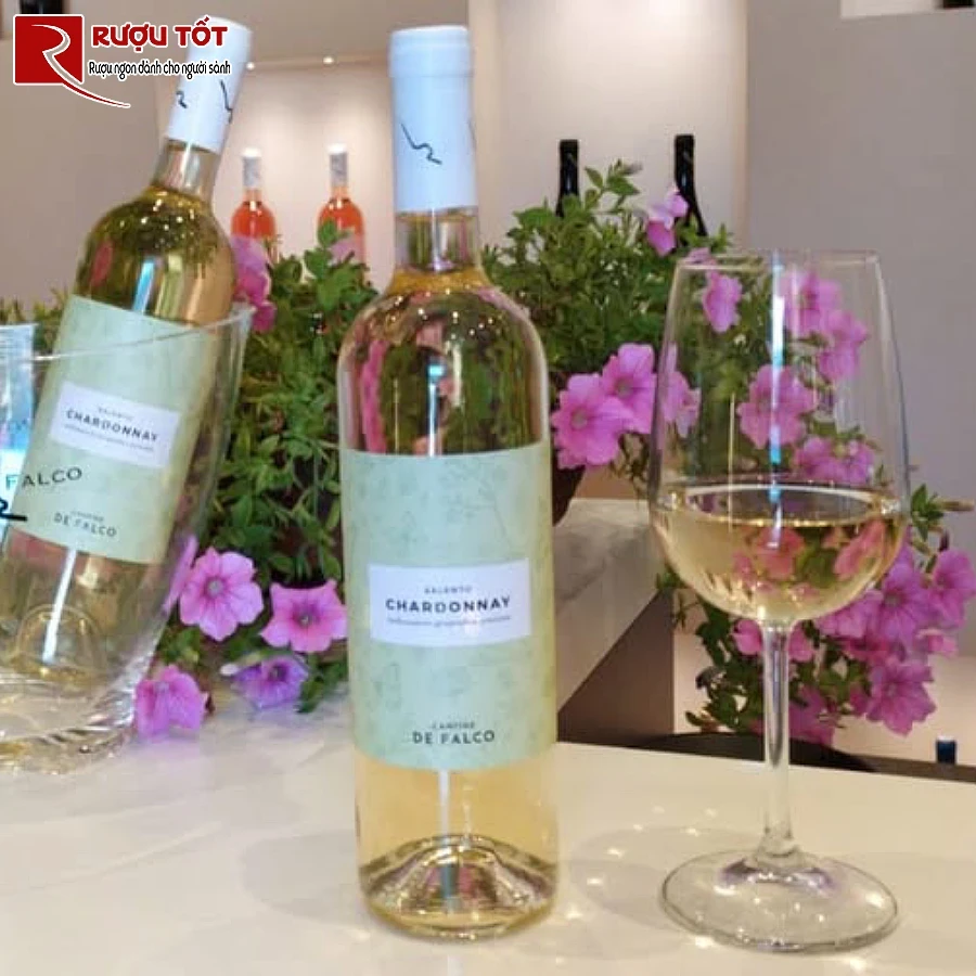 ruou chardonnay salento cantine de falco