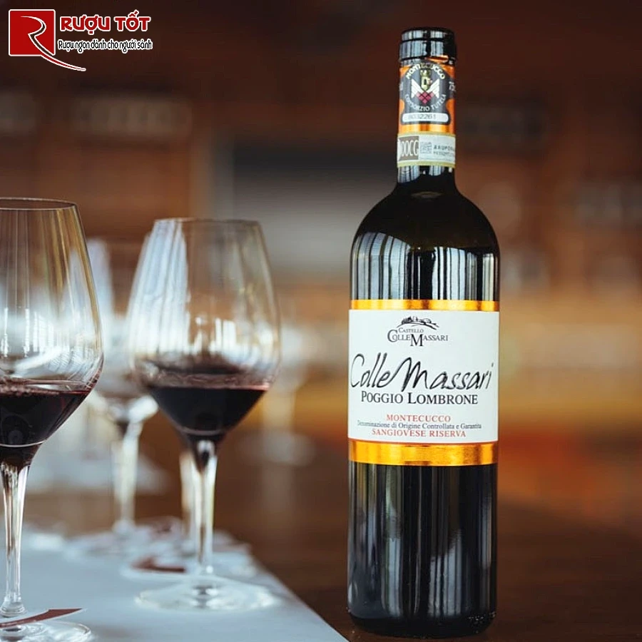 ruou collemassari poggio lombrone montecucco cao cap