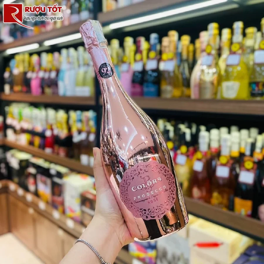 ruou colors prosecco rose