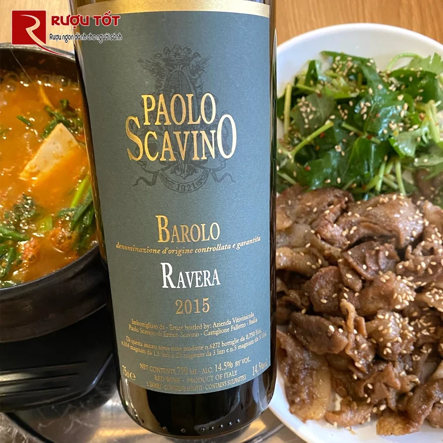 Rượu đỏ Paolo Scavino Ravera Barolo