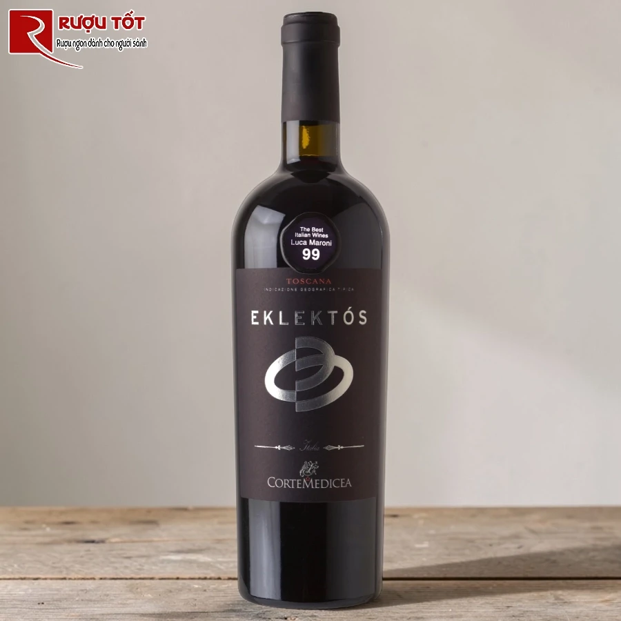 ruou eklektos toscana cortemedicea 14,5% 750ml thuong hang