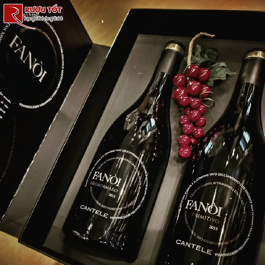 ruou fanoi negroamaro primitivo cantele