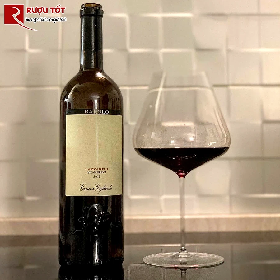 ruou gianni gagliardo barolo lazzarito vigna preve 14,5% 750ml
