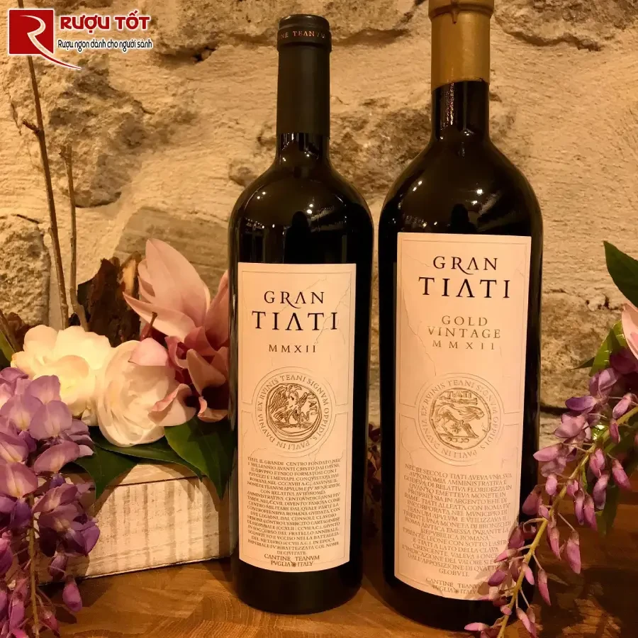 ruou gran tiati gold vintage