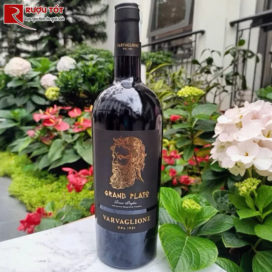 ruou grand plato igp 17% 750ml dam da huong vi