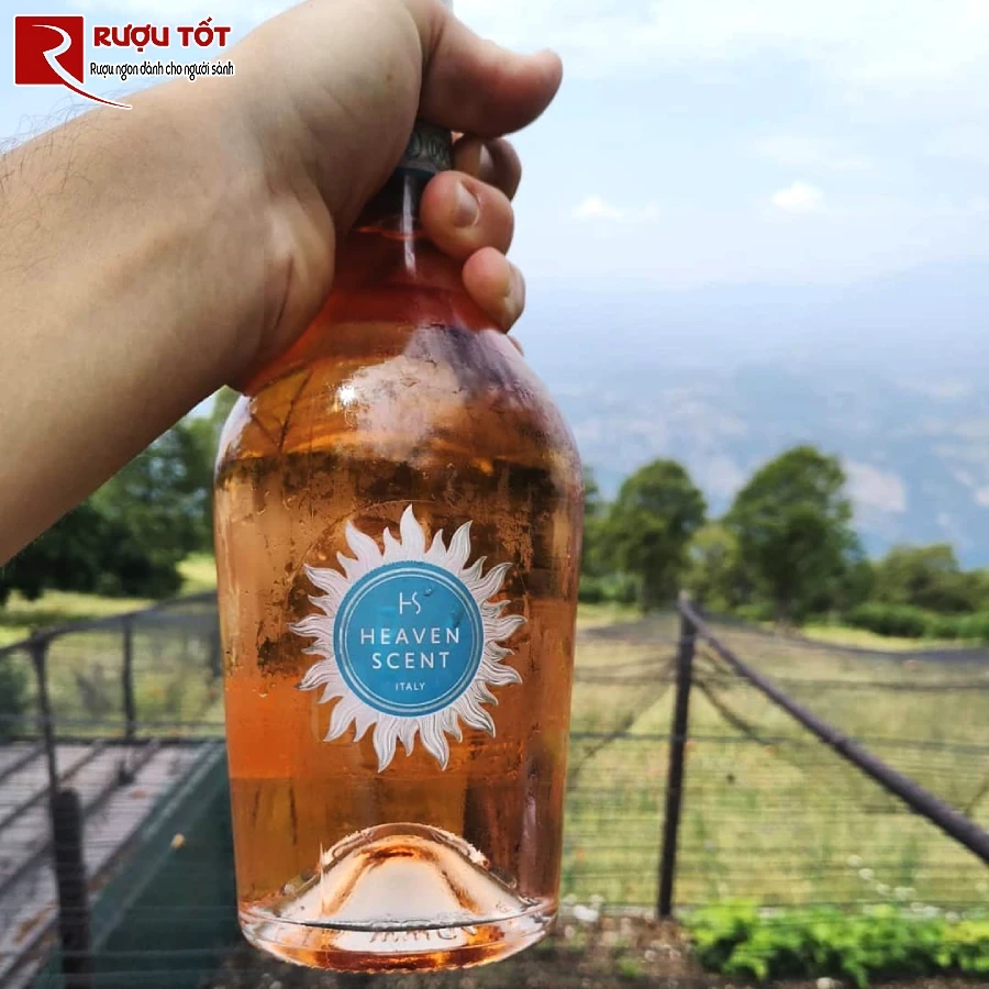 ruou heaven scent chiaretto di bardolino 12% 750ml y