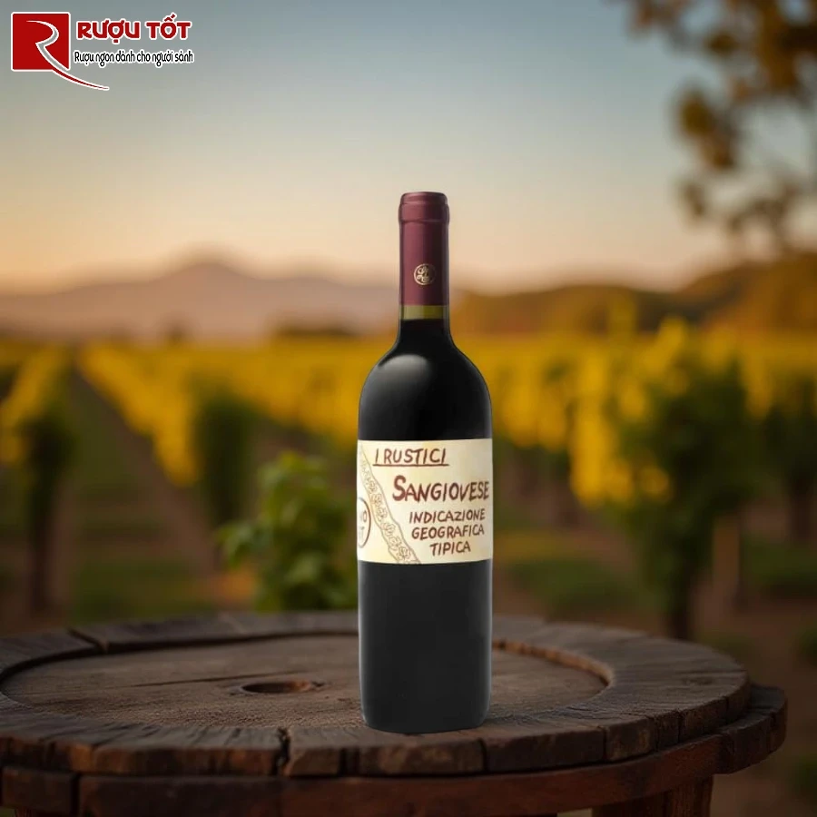 ruou i rustici sangiovese guarini puglia