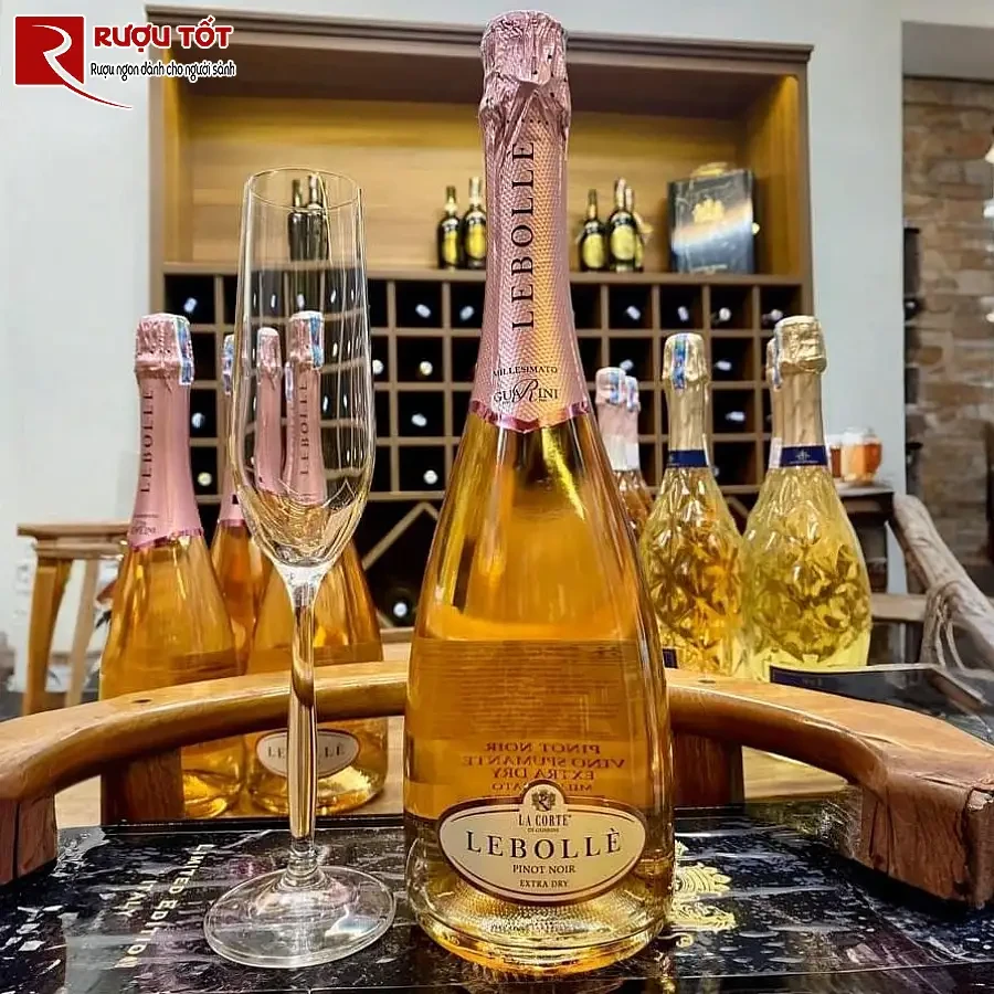 ruou lebolle pinot noir rose 11,5% 750ml hao hang nuoc y