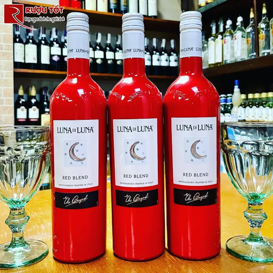ruou luna di luna red blend chat luong cao nhap khau y