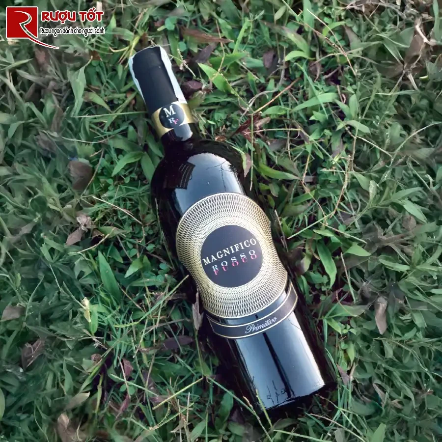 ruou magnifico fuoco primitivo di manduria 14,5% 750ml y