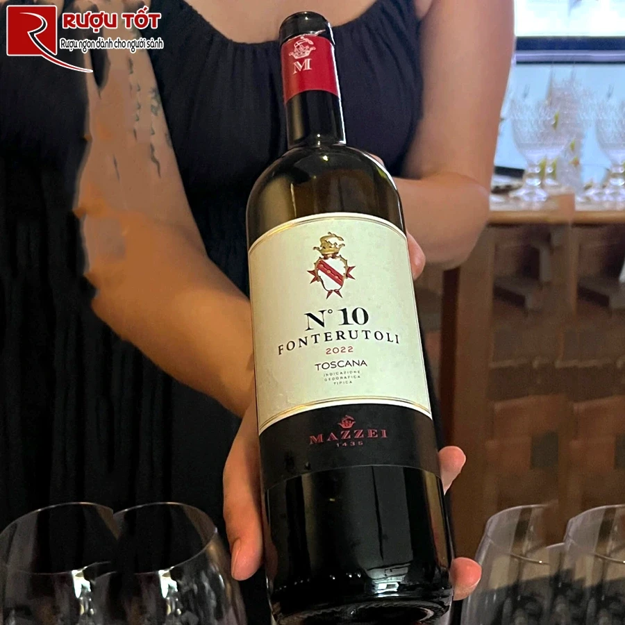 Rượu Mazzei No 10 Fonterutoli Toscana