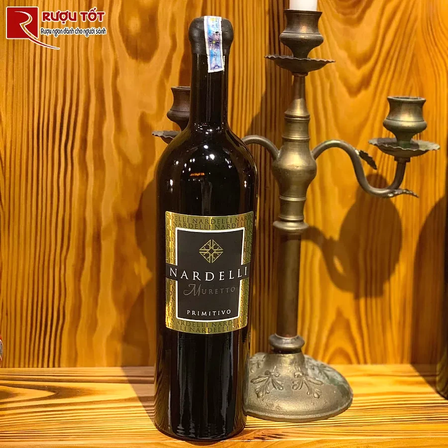 ruou nardelli primitivo di manduria 15% 750ml hao hang