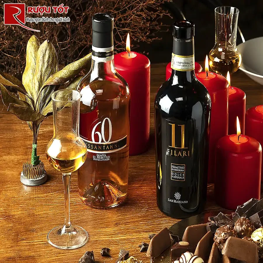 Rượu ngọt 11 Filari Primitivo di Manduria