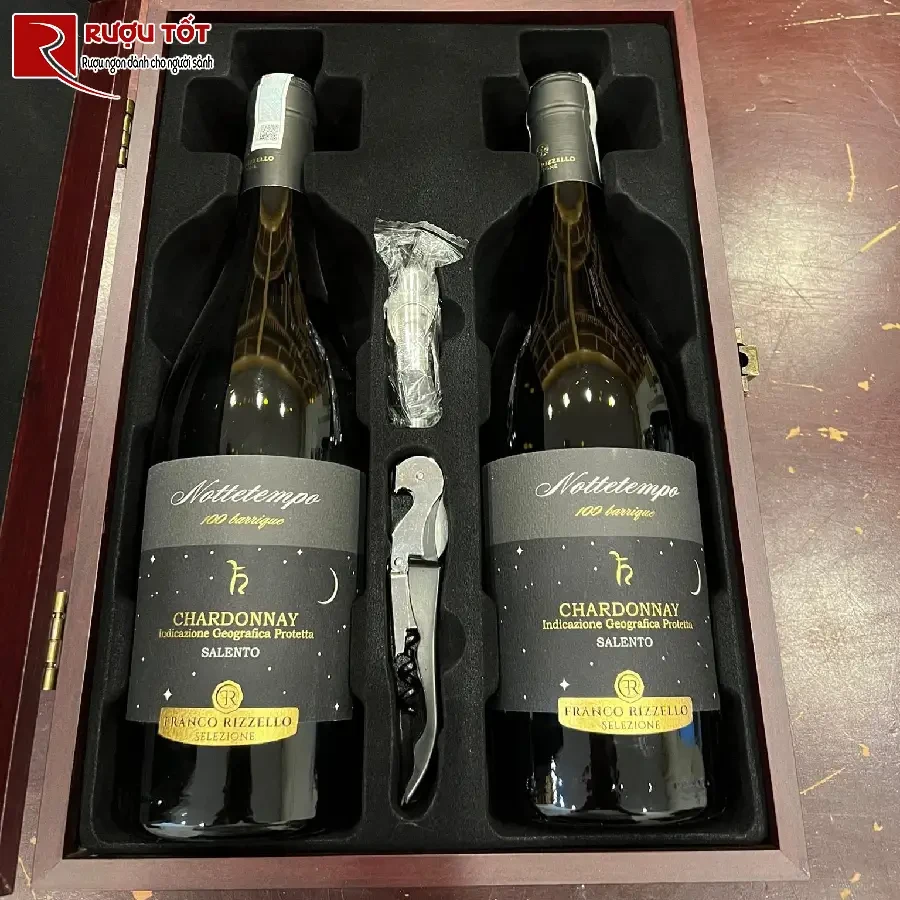 ruou nottetempo chardonnay 100 barrique