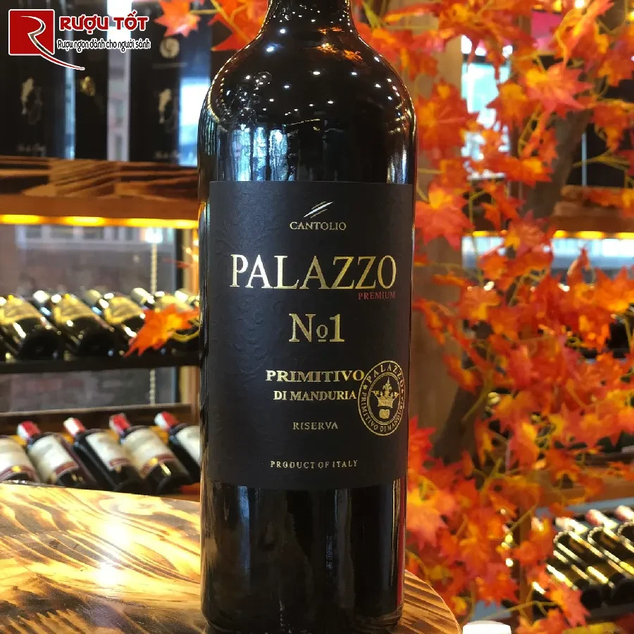 ruou palazzo no1 primitivo