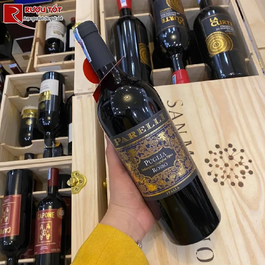 ruou parelli rosso puglia