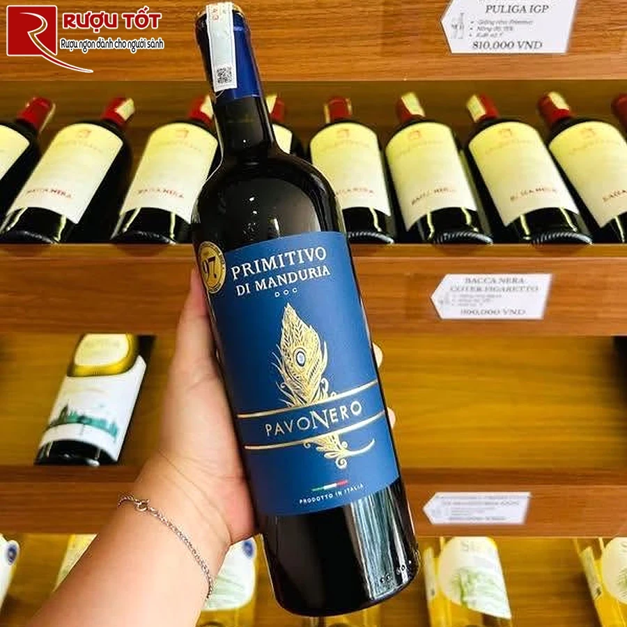 Rượu PavoNero Primitivo di Manduria