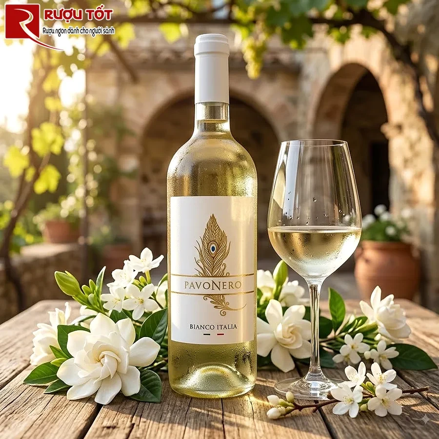 Rượu PavoNero White d'Italia