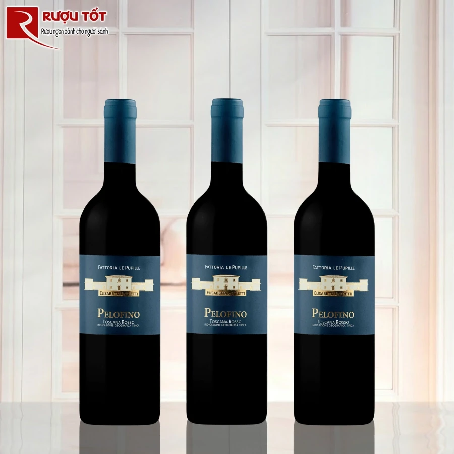 ruou pelofino toscana rosso fattoria le pupille