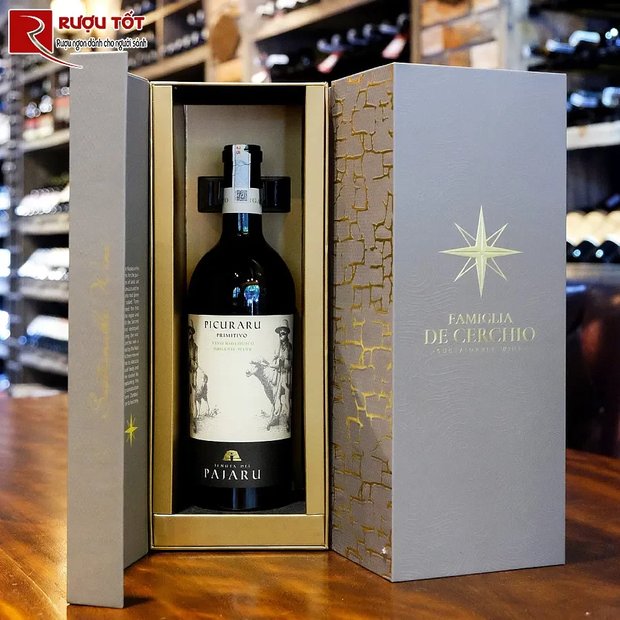 ruou picuraru primitivo tenuta del pajaru igt cao cap y