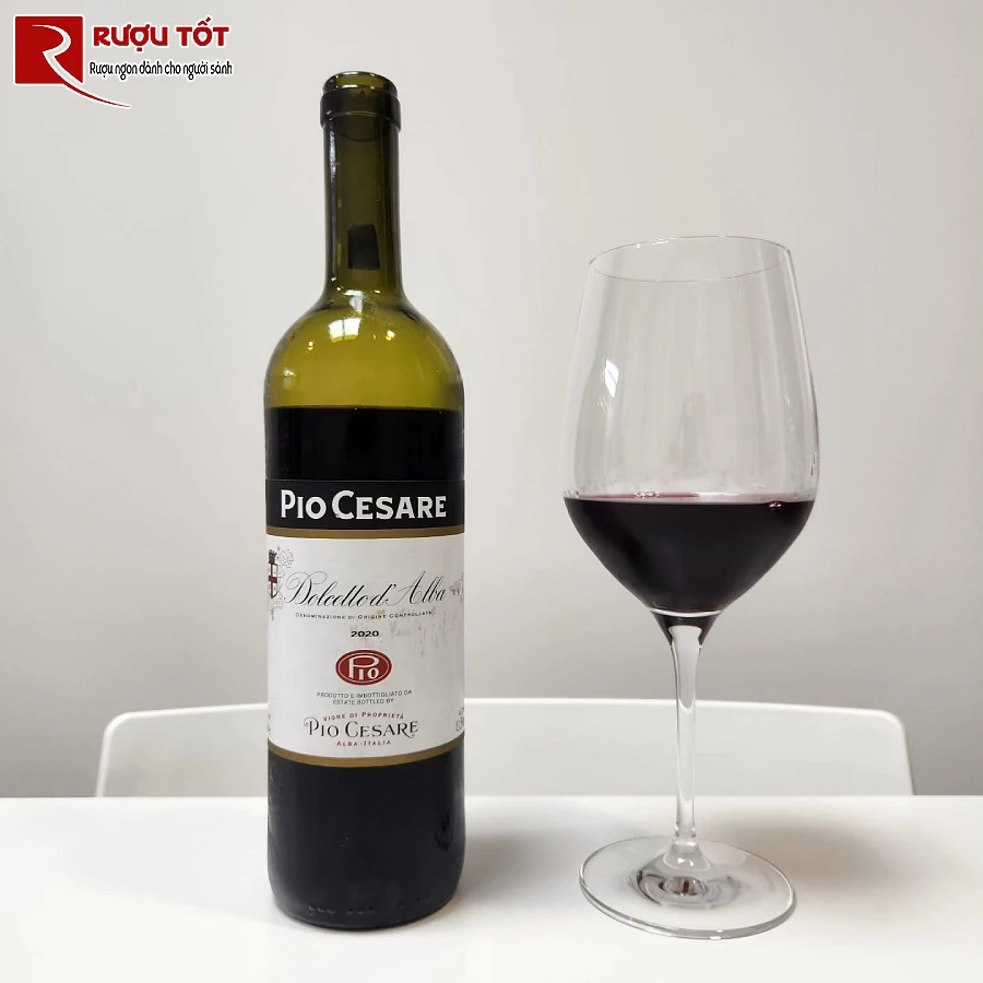 ruou pio cesare dolcetto d'alba doc chinh hang