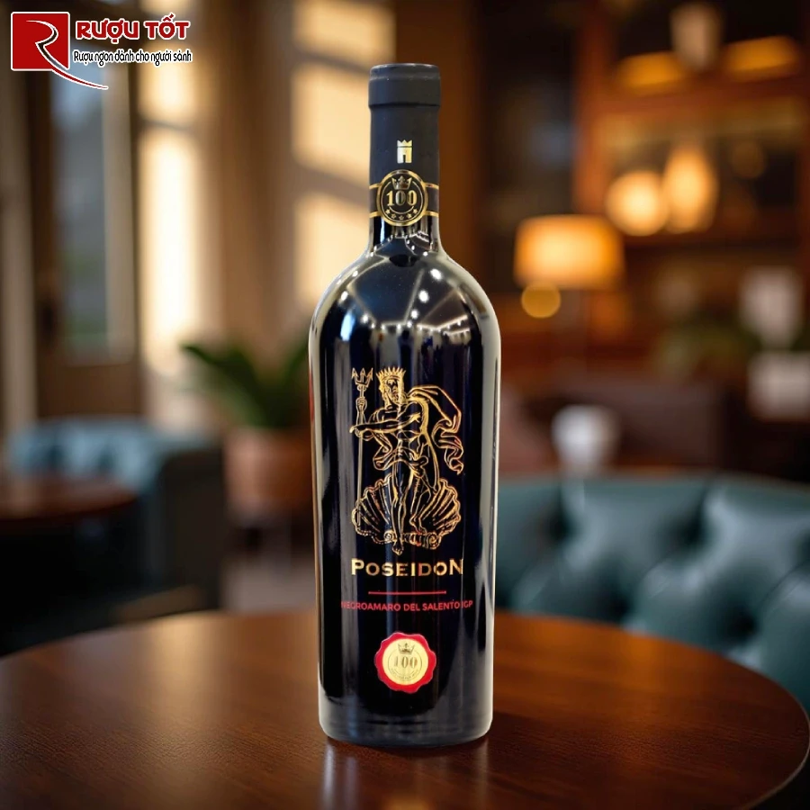 ruou poseidon negroamaro del salento limited edition 14% 750ml