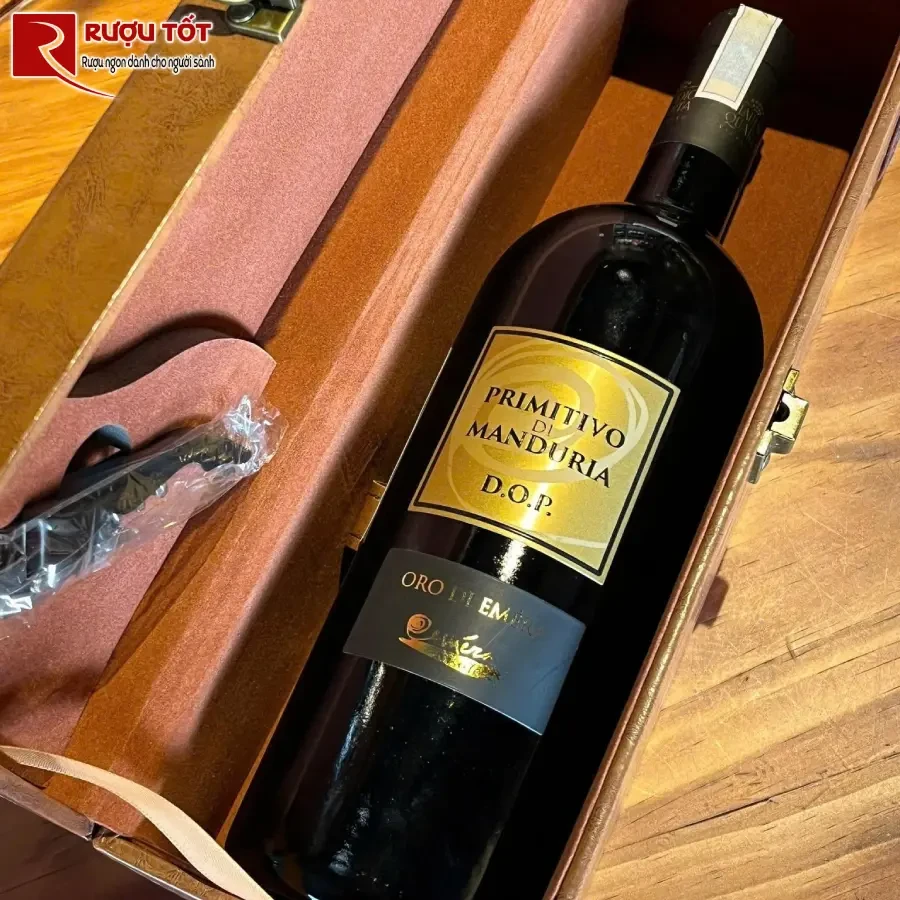 ruou primitivo di manduria oro di emera
