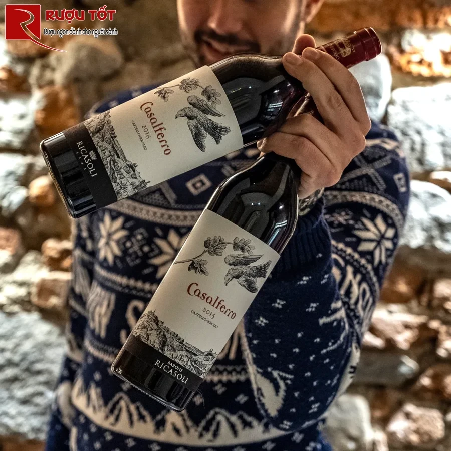 Rượu Ricasoli Casalferro Merlot