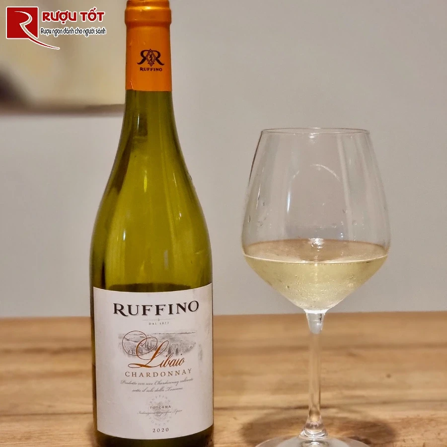 ruou ruffino libaio chardonnay