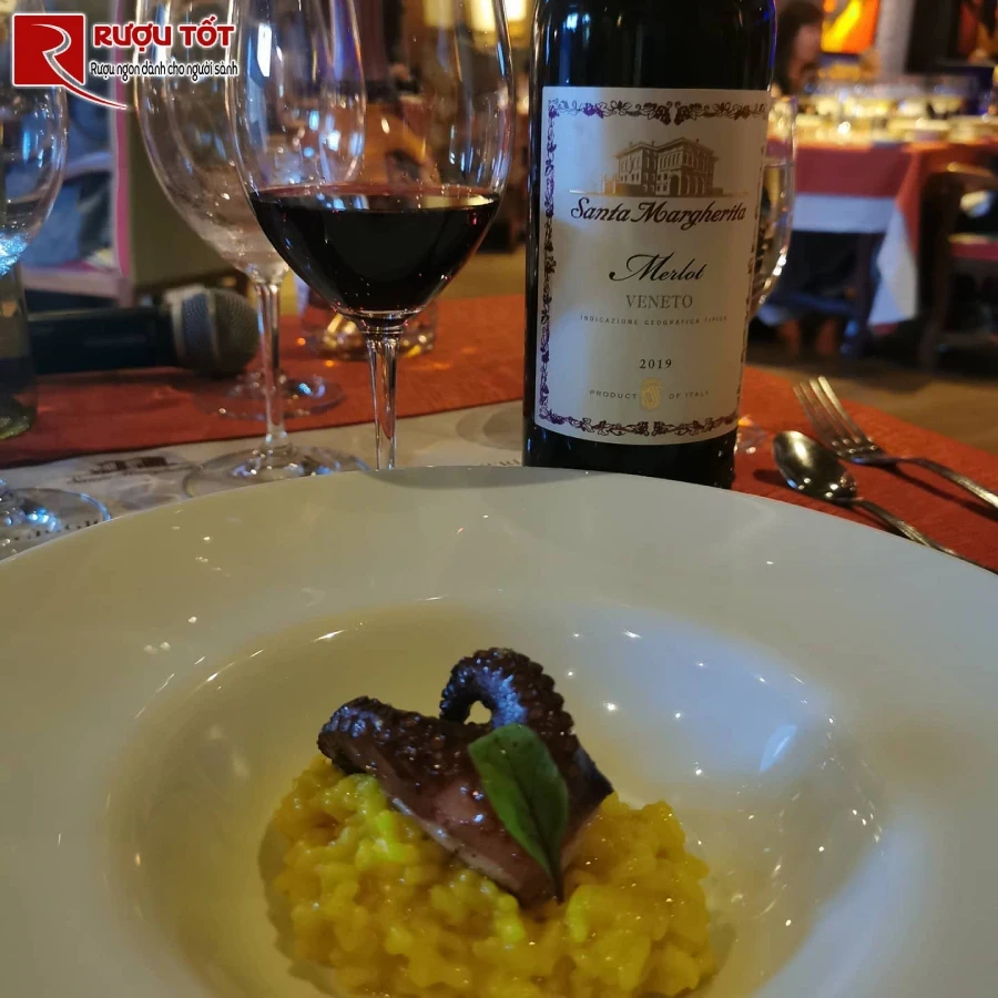 ruou santa margherita merlot veneto igt