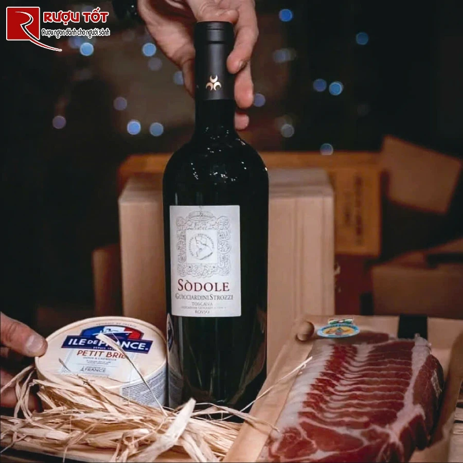 ruou sodole guicciardini strozzi 14% 750ml cao cap y