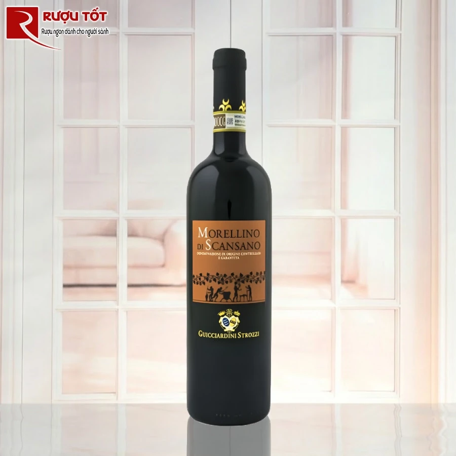 ruou strozzi morellino di scansano titolato