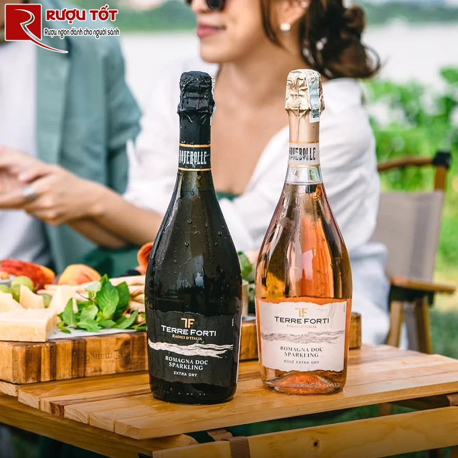 Rượu Terre Forti Novebolle Sparkling