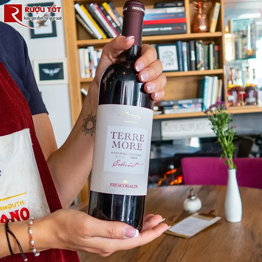 ruou terre more maremma cabernet doc 13% 750ml