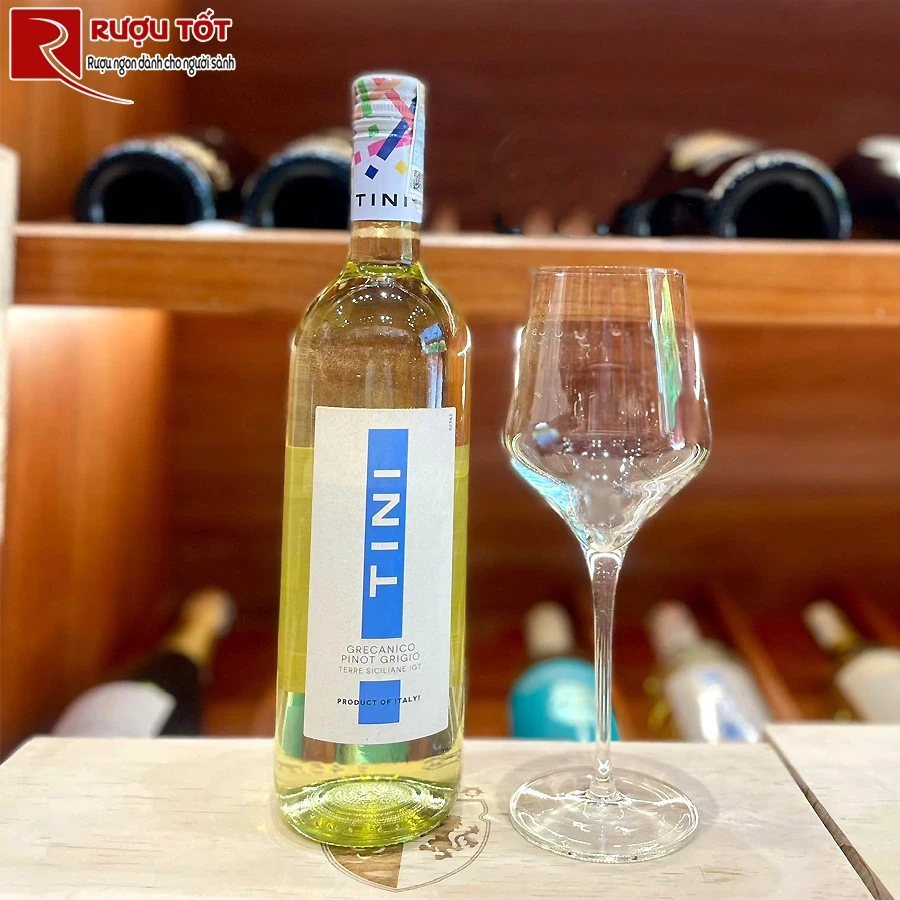 Rượu Tini Grecanico Pinot Grigio