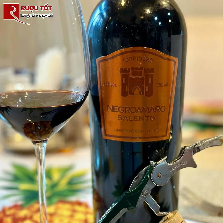 ruou Torridoro Negroamaro Salento