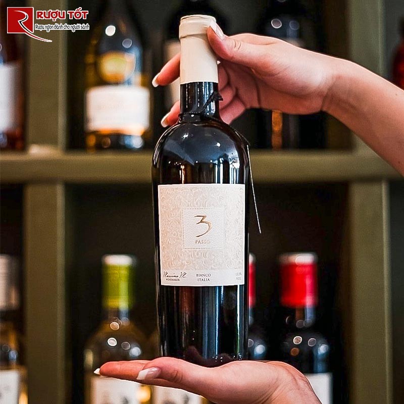 Rượu vang 3 Passo Bianco Bio
