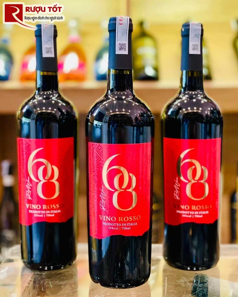 Rượu Vang 68 Vino Rosso