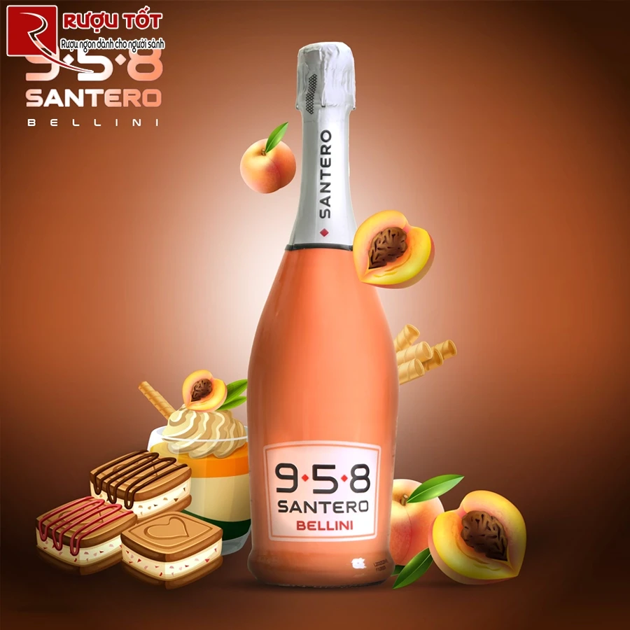 Rượu vang 958 Santero Bellini Analcolico