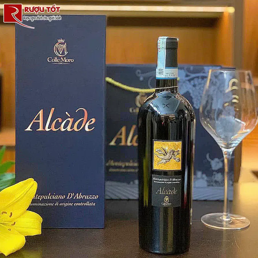 ruou vang alcade montepulciano d’abruzzo