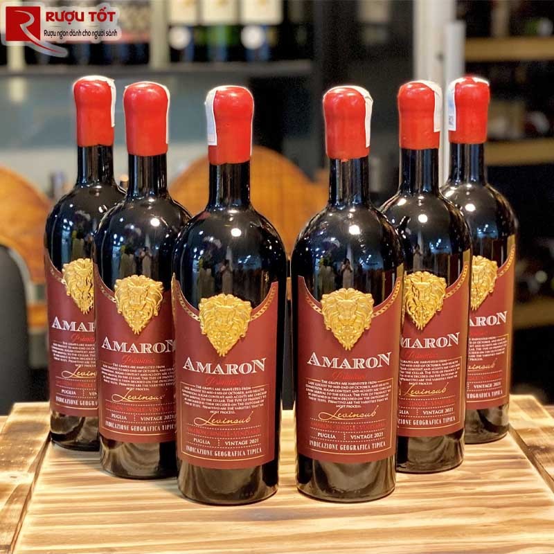 Rượu vang Amaron Primitivo