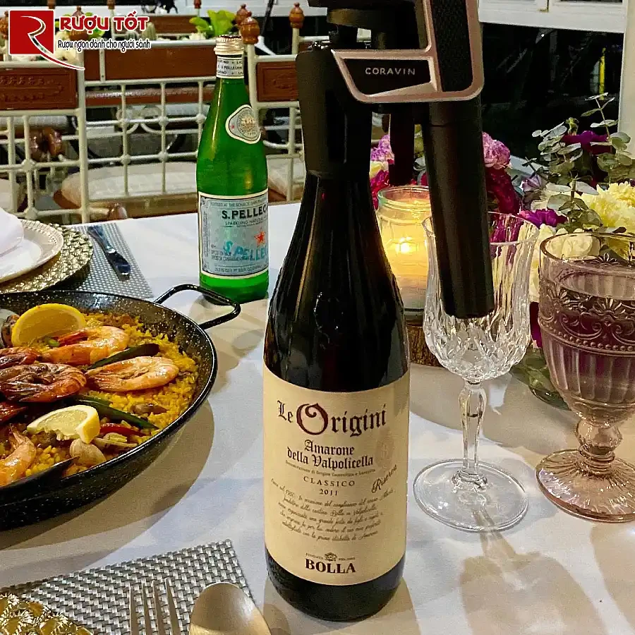 ruou vang amarone bolla le origini gia tot