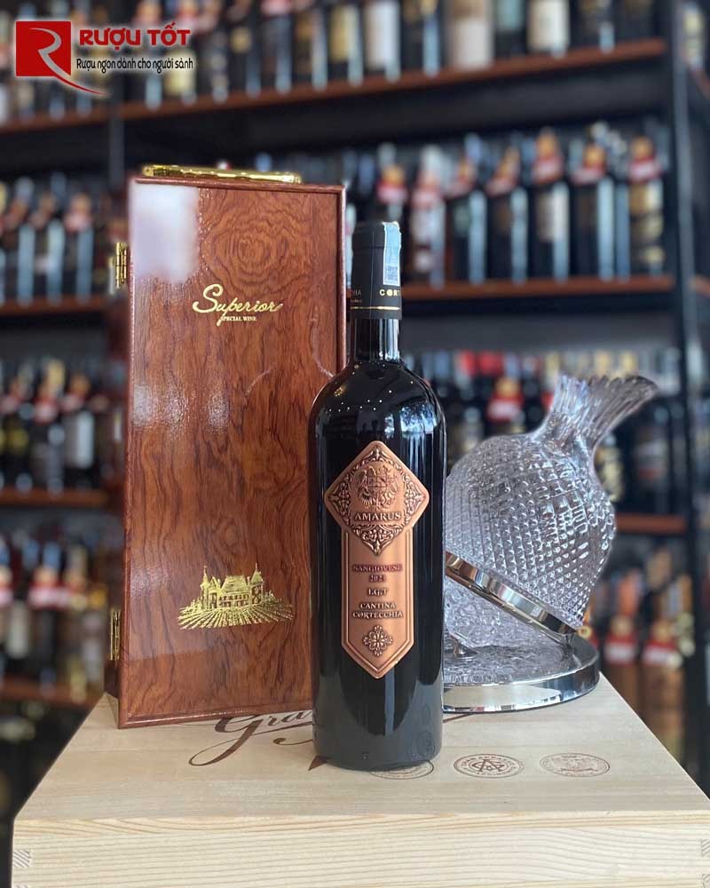 Ruou vang Amarus Sangiovese Cantina Cortecchia