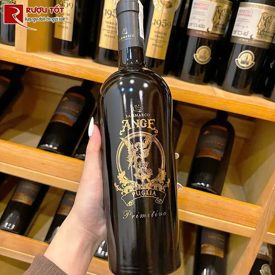 ruou vang ange puglia primitivo gia tot