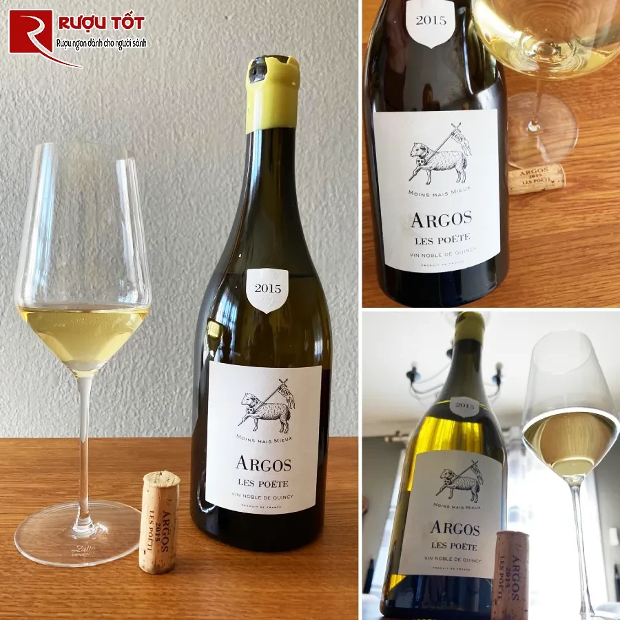 ruou vang argos les poete vin noble de quincy
