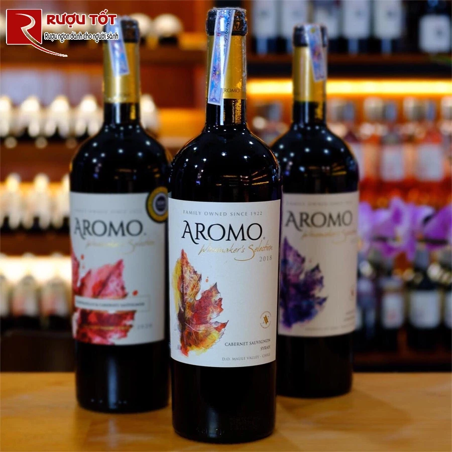 Ruou vang Aromo Winemakers Selection