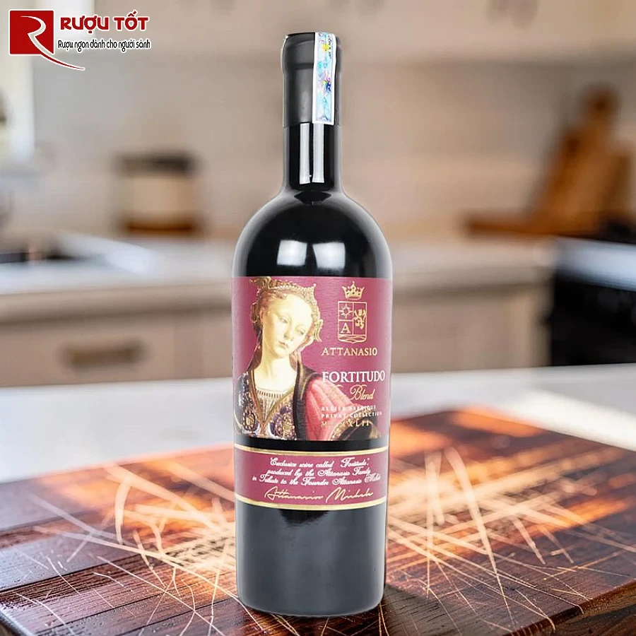 ruou vang attanasio fortitudo rouge