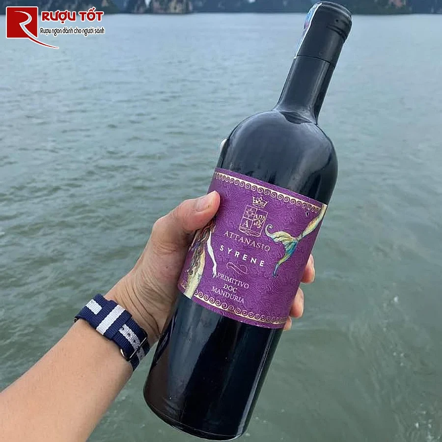 ruou vang attanasio syrene